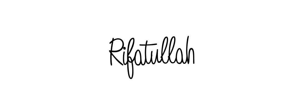 Make a beautiful signature design for name Rifatullah. Use this online signature maker to create a handwritten signature for free. Rifatullah signature style 5 images and pictures png