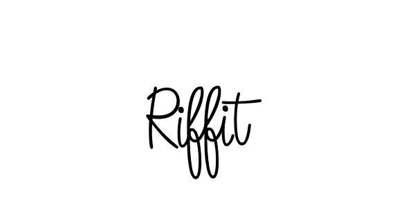 How to make Riffit signature? Angelique-Rose-font-FFP is a professional autograph style. Create handwritten signature for Riffit name. Riffit signature style 5 images and pictures png