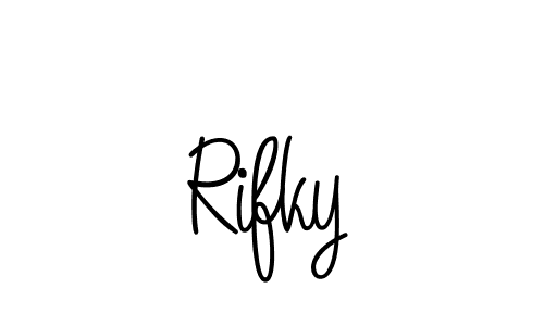 This is the best signature style for the Rifky name. Also you like these signature font (Angelique-Rose-font-FFP). Mix name signature. Rifky signature style 5 images and pictures png