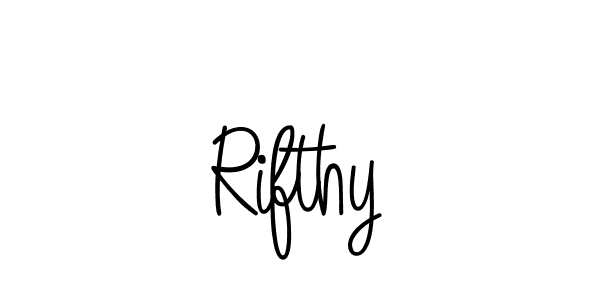 Here are the top 10 professional signature styles for the name Rifthy. These are the best autograph styles you can use for your name. Rifthy signature style 5 images and pictures png