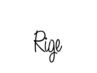 Make a beautiful signature design for name Rige. Use this online signature maker to create a handwritten signature for free. Rige signature style 5 images and pictures png