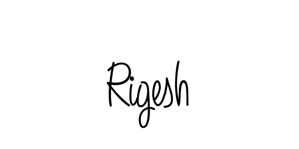 Also we have Rigesh name is the best signature style. Create professional handwritten signature collection using Angelique-Rose-font-FFP autograph style. Rigesh signature style 5 images and pictures png