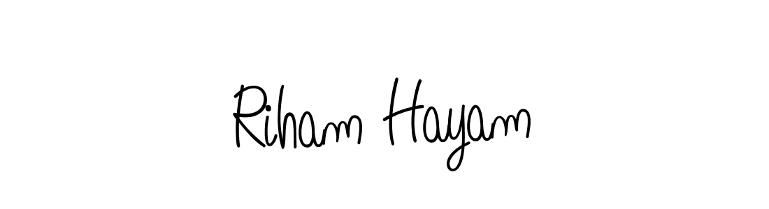 Here are the top 10 professional signature styles for the name Riham Hayam. These are the best autograph styles you can use for your name. Riham Hayam signature style 5 images and pictures png