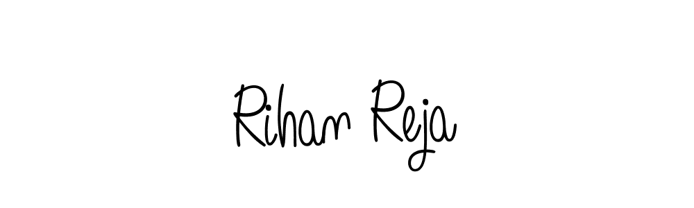 Once you've used our free online signature maker to create your best signature Angelique-Rose-font-FFP style, it's time to enjoy all of the benefits that Rihan Reja name signing documents. Rihan Reja signature style 5 images and pictures png