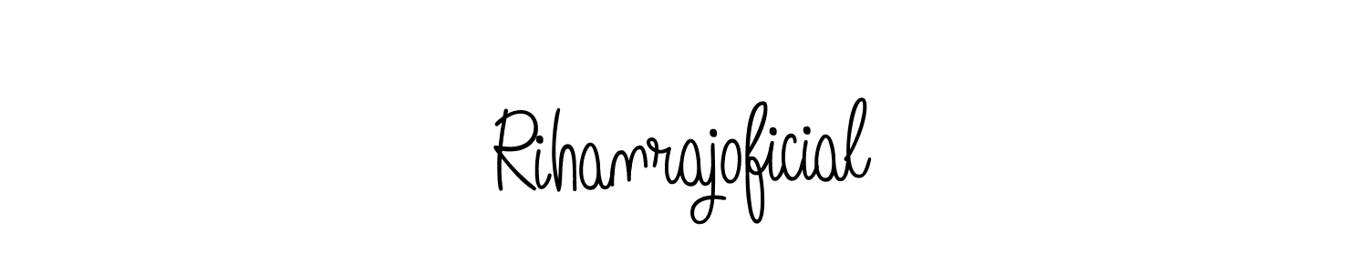 Check out images of Autograph of Rihanrajoficial name. Actor Rihanrajoficial Signature Style. Angelique-Rose-font-FFP is a professional sign style online. Rihanrajoficial signature style 5 images and pictures png