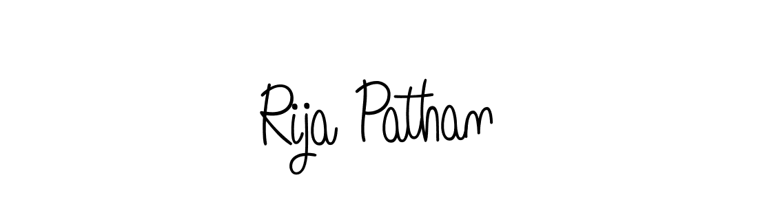 Make a short Rija Pathan signature style. Manage your documents anywhere anytime using Angelique-Rose-font-FFP. Create and add eSignatures, submit forms, share and send files easily. Rija Pathan signature style 5 images and pictures png
