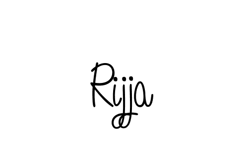 It looks lik you need a new signature style for name Rijja. Design unique handwritten (Angelique-Rose-font-FFP) signature with our free signature maker in just a few clicks. Rijja signature style 5 images and pictures png