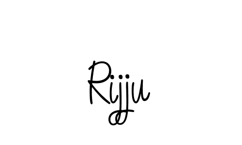 How to Draw Rijju signature style? Angelique-Rose-font-FFP is a latest design signature styles for name Rijju. Rijju signature style 5 images and pictures png