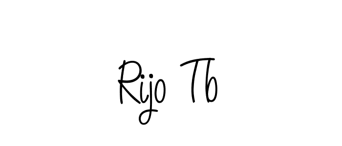 This is the best signature style for the Rijo Tb name. Also you like these signature font (Angelique-Rose-font-FFP). Mix name signature. Rijo Tb signature style 5 images and pictures png
