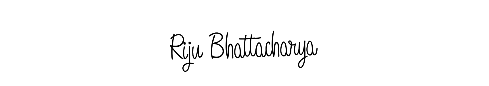 How to make Riju Bhattacharya signature? Angelique-Rose-font-FFP is a professional autograph style. Create handwritten signature for Riju Bhattacharya name. Riju Bhattacharya signature style 5 images and pictures png