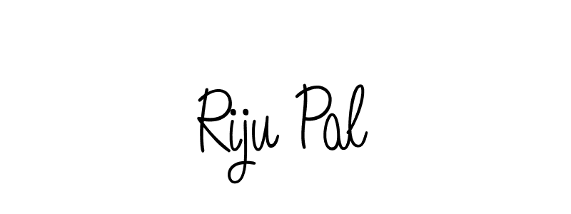 How to make Riju Pal signature? Angelique-Rose-font-FFP is a professional autograph style. Create handwritten signature for Riju Pal name. Riju Pal signature style 5 images and pictures png