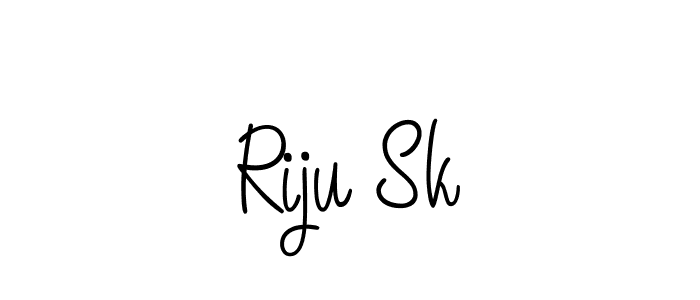 Make a beautiful signature design for name Riju Sk. Use this online signature maker to create a handwritten signature for free. Riju Sk signature style 5 images and pictures png