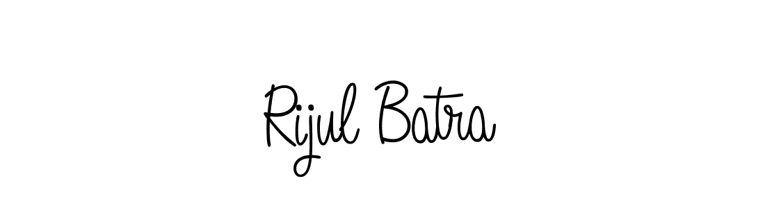 You can use this online signature creator to create a handwritten signature for the name Rijul Batra. This is the best online autograph maker. Rijul Batra signature style 5 images and pictures png