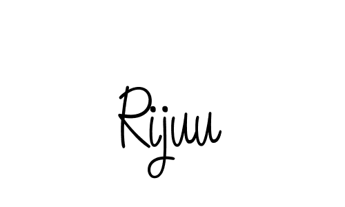 Also we have Rijuu name is the best signature style. Create professional handwritten signature collection using Angelique-Rose-font-FFP autograph style. Rijuu signature style 5 images and pictures png
