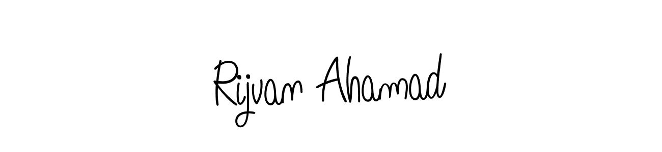 Check out images of Autograph of Rijvan Ahamad name. Actor Rijvan Ahamad Signature Style. Angelique-Rose-font-FFP is a professional sign style online. Rijvan Ahamad signature style 5 images and pictures png