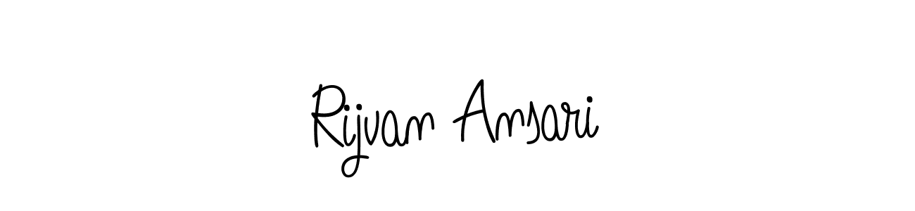 Similarly Angelique-Rose-font-FFP is the best handwritten signature design. Signature creator online .You can use it as an online autograph creator for name Rijvan Ansari. Rijvan Ansari signature style 5 images and pictures png