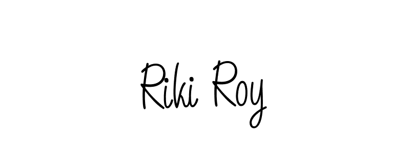 How to Draw Riki Roy signature style? Angelique-Rose-font-FFP is a latest design signature styles for name Riki Roy. Riki Roy signature style 5 images and pictures png
