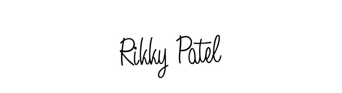 Make a short Rikky Patel signature style. Manage your documents anywhere anytime using Angelique-Rose-font-FFP. Create and add eSignatures, submit forms, share and send files easily. Rikky Patel signature style 5 images and pictures png