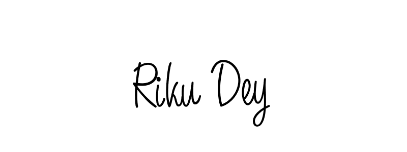 How to make Riku Dey name signature. Use Angelique-Rose-font-FFP style for creating short signs online. This is the latest handwritten sign. Riku Dey signature style 5 images and pictures png