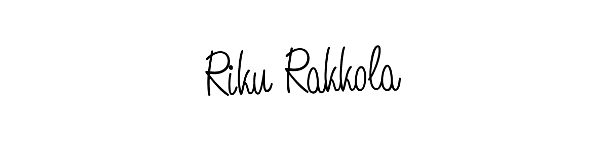 Here are the top 10 professional signature styles for the name Riku Rakkola. These are the best autograph styles you can use for your name. Riku Rakkola signature style 5 images and pictures png