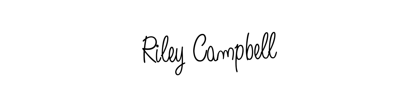 How to make Riley Campbell signature? Angelique-Rose-font-FFP is a professional autograph style. Create handwritten signature for Riley Campbell name. Riley Campbell signature style 5 images and pictures png