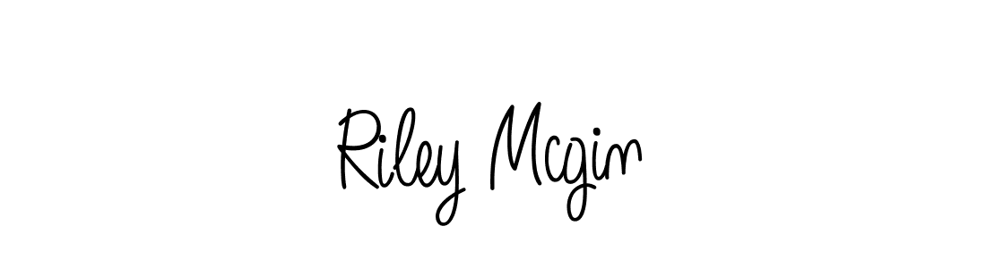 Riley Mcgin stylish signature style. Best Handwritten Sign (Angelique-Rose-font-FFP) for my name. Handwritten Signature Collection Ideas for my name Riley Mcgin. Riley Mcgin signature style 5 images and pictures png