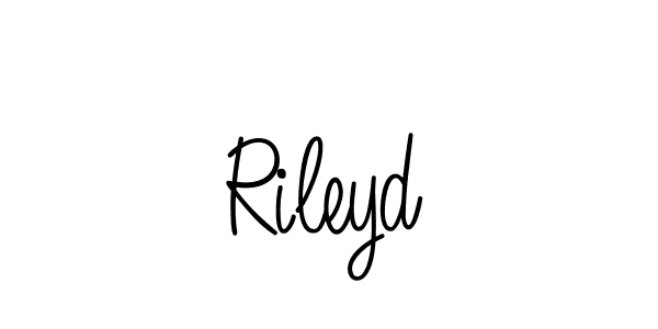 Also we have Rileyd name is the best signature style. Create professional handwritten signature collection using Angelique-Rose-font-FFP autograph style. Rileyd signature style 5 images and pictures png