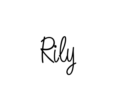 Best and Professional Signature Style for Rily. Angelique-Rose-font-FFP Best Signature Style Collection. Rily signature style 5 images and pictures png