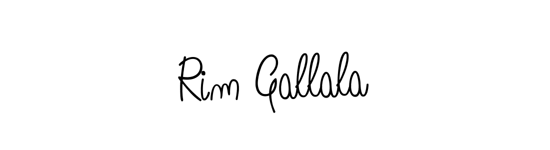 The best way (Angelique-Rose-font-FFP) to make a short signature is to pick only two or three words in your name. The name Rim Gallala include a total of six letters. For converting this name. Rim Gallala signature style 5 images and pictures png