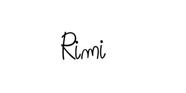 Check out images of Autograph of Rimi   name. Actor Rimi   Signature Style. Angelique-Rose-font-FFP is a professional sign style online. Rimi   signature style 5 images and pictures png