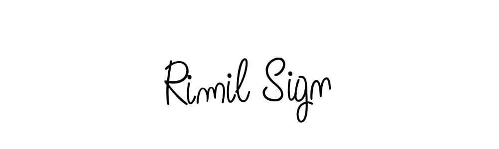 Make a beautiful signature design for name Rimil Sign. Use this online signature maker to create a handwritten signature for free. Rimil Sign signature style 5 images and pictures png