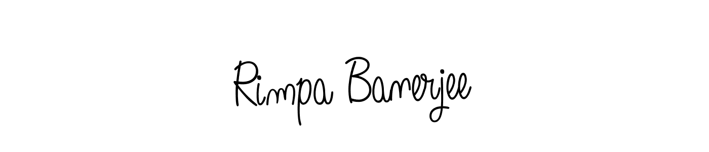 Angelique-Rose-font-FFP is a professional signature style that is perfect for those who want to add a touch of class to their signature. It is also a great choice for those who want to make their signature more unique. Get Rimpa Banerjee name to fancy signature for free. Rimpa Banerjee signature style 5 images and pictures png