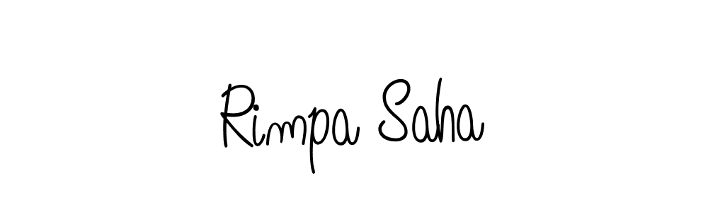 How to Draw Rimpa Saha signature style? Angelique-Rose-font-FFP is a latest design signature styles for name Rimpa Saha. Rimpa Saha signature style 5 images and pictures png