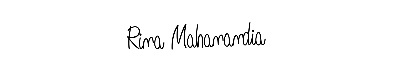 How to make Rina Mahanandia signature? Angelique-Rose-font-FFP is a professional autograph style. Create handwritten signature for Rina Mahanandia name. Rina Mahanandia signature style 5 images and pictures png