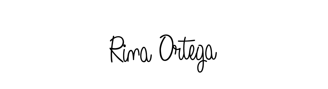 How to make Rina Ortega signature? Angelique-Rose-font-FFP is a professional autograph style. Create handwritten signature for Rina Ortega name. Rina Ortega signature style 5 images and pictures png