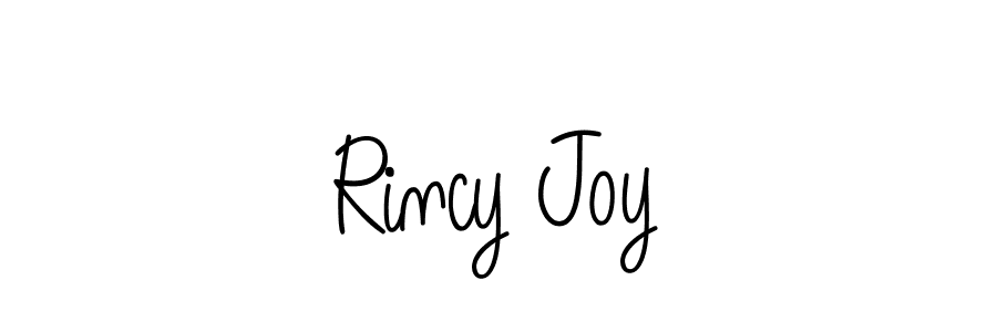 Make a beautiful signature design for name Rincy Joy. Use this online signature maker to create a handwritten signature for free. Rincy Joy signature style 5 images and pictures png