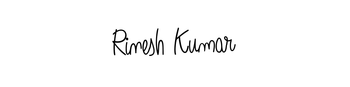 Check out images of Autograph of Rinesh Kumar name. Actor Rinesh Kumar Signature Style. Angelique-Rose-font-FFP is a professional sign style online. Rinesh Kumar signature style 5 images and pictures png