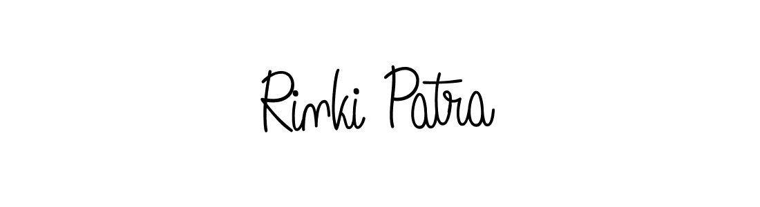 How to make Rinki Patra signature? Angelique-Rose-font-FFP is a professional autograph style. Create handwritten signature for Rinki Patra name. Rinki Patra signature style 5 images and pictures png
