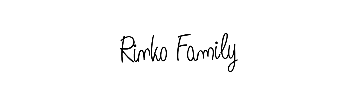 Make a beautiful signature design for name Rinko Family. Use this online signature maker to create a handwritten signature for free. Rinko Family signature style 5 images and pictures png