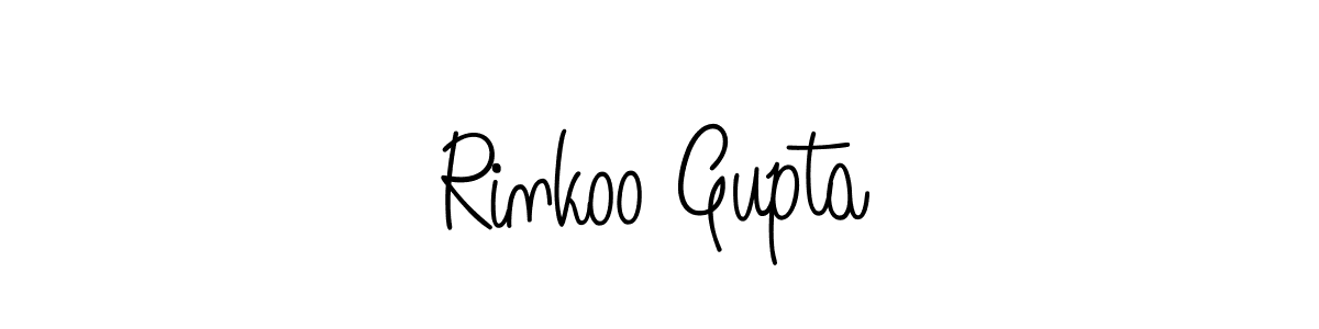 Also You can easily find your signature by using the search form. We will create Rinkoo Gupta name handwritten signature images for you free of cost using Angelique-Rose-font-FFP sign style. Rinkoo Gupta signature style 5 images and pictures png