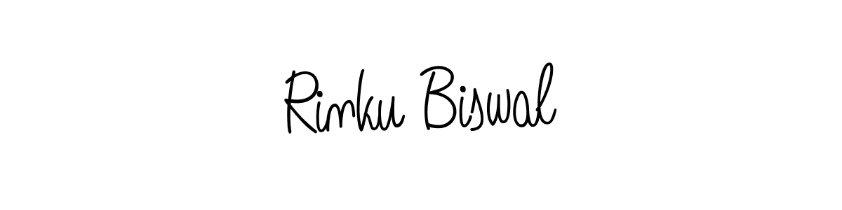 Best and Professional Signature Style for Rinku Biswal. Angelique-Rose-font-FFP Best Signature Style Collection. Rinku Biswal signature style 5 images and pictures png