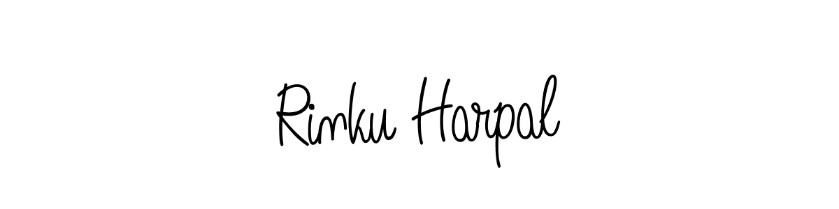 You can use this online signature creator to create a handwritten signature for the name Rinku Harpal. This is the best online autograph maker. Rinku Harpal signature style 5 images and pictures png