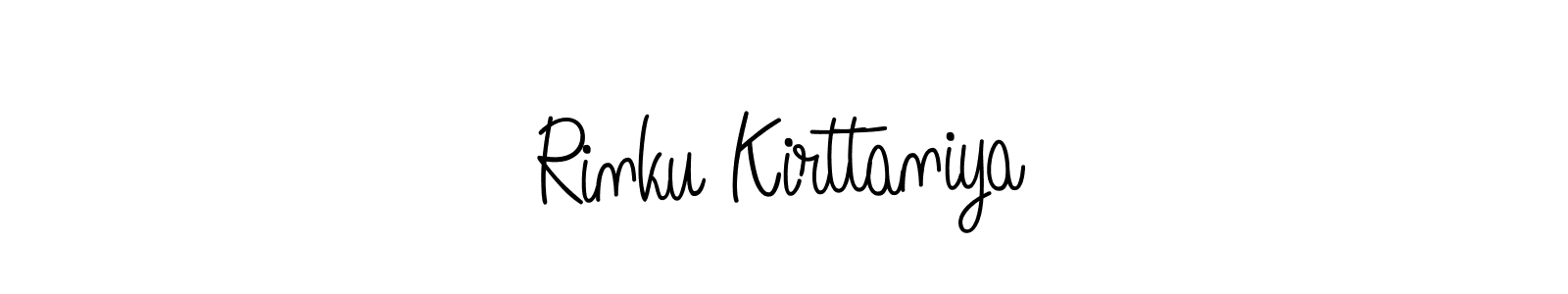 How to Draw Rinku Kirttaniya signature style? Angelique-Rose-font-FFP is a latest design signature styles for name Rinku Kirttaniya. Rinku Kirttaniya signature style 5 images and pictures png