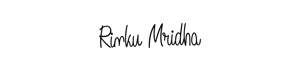 It looks lik you need a new signature style for name Rinku Mridha. Design unique handwritten (Angelique-Rose-font-FFP) signature with our free signature maker in just a few clicks. Rinku Mridha signature style 5 images and pictures png