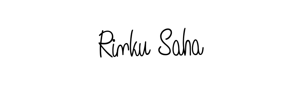 It looks lik you need a new signature style for name Rinku Saha. Design unique handwritten (Angelique-Rose-font-FFP) signature with our free signature maker in just a few clicks. Rinku Saha signature style 5 images and pictures png
