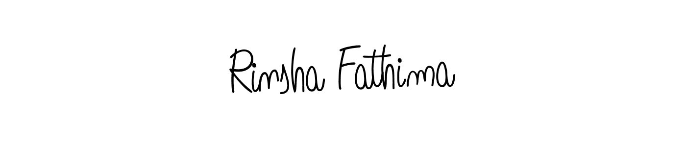 How to make Rinsha Fathima signature? Angelique-Rose-font-FFP is a professional autograph style. Create handwritten signature for Rinsha Fathima name. Rinsha Fathima signature style 5 images and pictures png