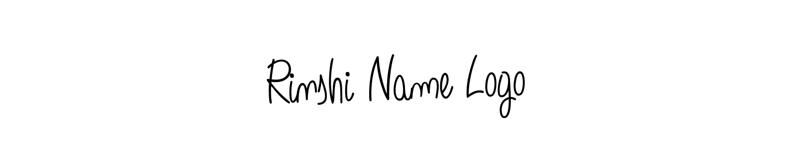 Make a beautiful signature design for name Rinshi Name Logo. Use this online signature maker to create a handwritten signature for free. Rinshi Name Logo signature style 5 images and pictures png