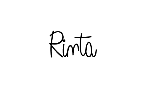 Once you've used our free online signature maker to create your best signature Angelique-Rose-font-FFP style, it's time to enjoy all of the benefits that Rinta name signing documents. Rinta signature style 5 images and pictures png