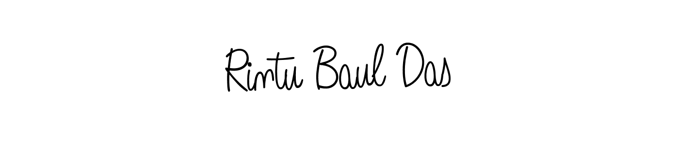 Use a signature maker to create a handwritten signature online. With this signature software, you can design (Angelique-Rose-font-FFP) your own signature for name Rintu Baul Das. Rintu Baul Das signature style 5 images and pictures png