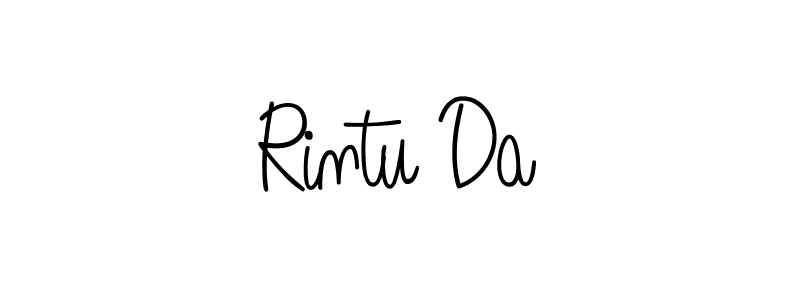 How to Draw Rintu Da signature style? Angelique-Rose-font-FFP is a latest design signature styles for name Rintu Da. Rintu Da signature style 5 images and pictures png